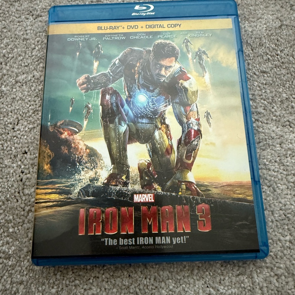 Iron Man 3 Blu-ray Disc only